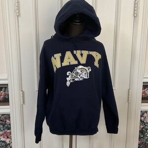 Navy Midshipman Pullover Hoodie - Size L